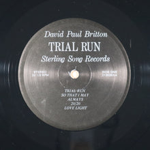 画像をギャラリービューアに読み込む, BRITTON david paul – Trial run