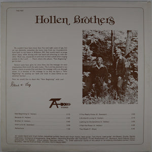 HOLLEN BROTHERS - New beginning