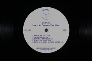 BARAKA - Love is as open as your heart