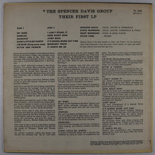 Load image into Gallery viewer, spencer DAVIS GROUP - Their first lp