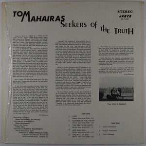 tom MAHAIRAS - Seekers of the truth