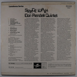 don RENDELL QUINTET - Space walk