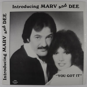 MARV AND DEE - You got it