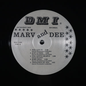 MARV AND DEE - You got it