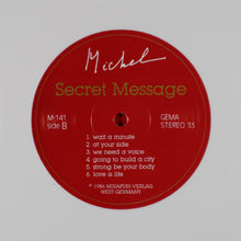 画像をギャラリービューアに読み込む, MICHEL - Secret message