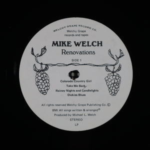 mike WELCH - Renovations