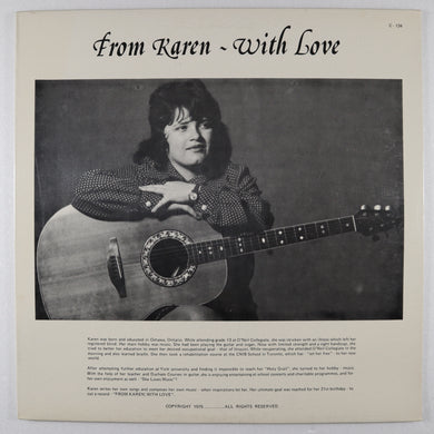 SCHOENAU karen - From Karen with love