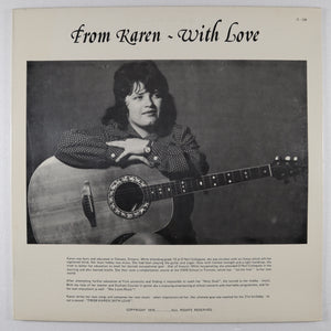 SCHOENAU karen - From Karen with love