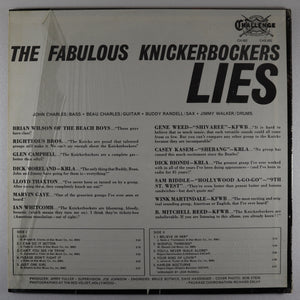 KNICKERBOCKERS – Lies