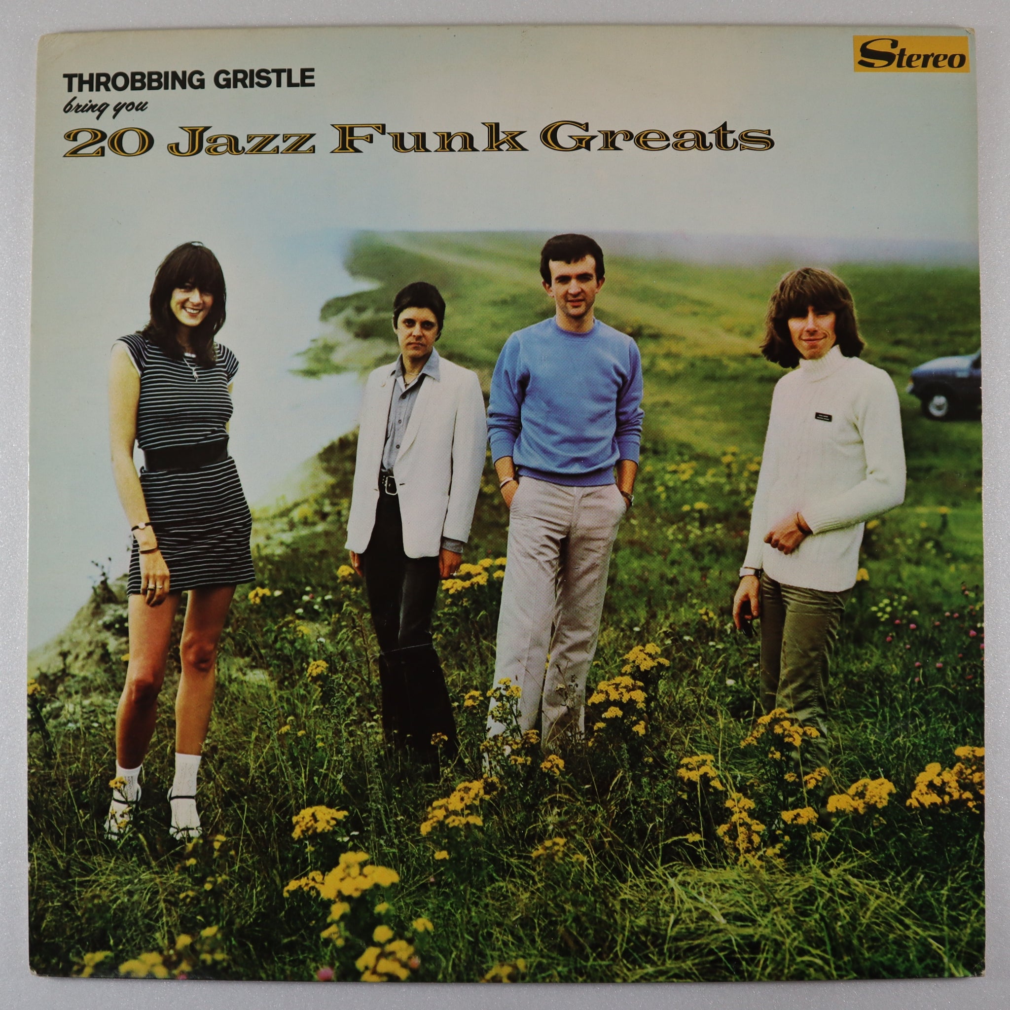 THROBBING GRISTLE – 20 jazz funk greats – out there records