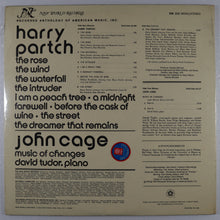 Load image into Gallery viewer, PARTCH harry / JOHN CAGE – The music of John Cage and Harry Partch