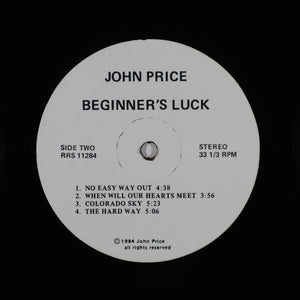 PRICE john – Beginner’s luck