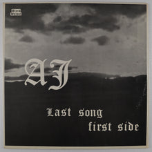 画像をギャラリービューアに読み込む, A.J. – Last song first side