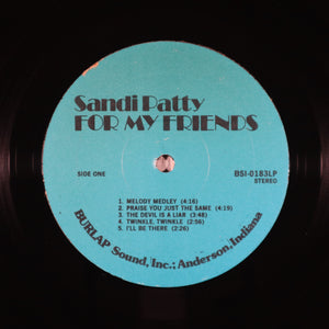 PATTY sandi – For my friends