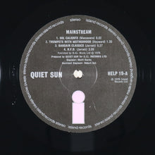 画像をギャラリービューアに読み込む, QUIET SUN – Mainstream